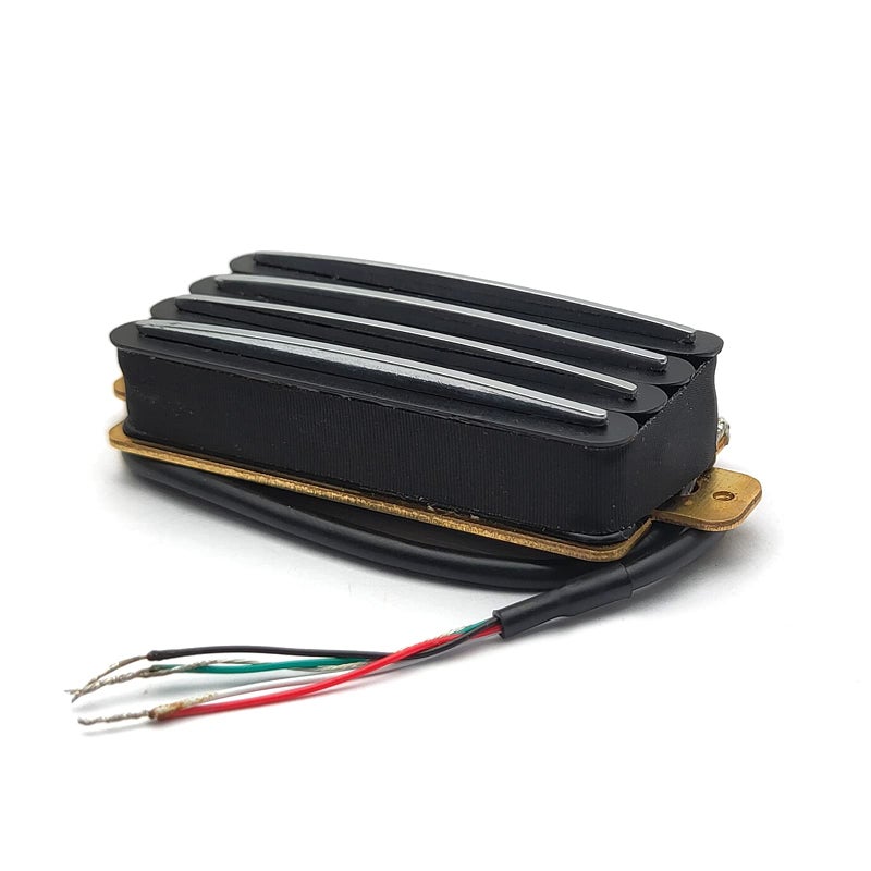SAPHUE 2-Dual Blade Electric Guitar High Output Track Type Four Coil Humbucker Pickup Black - Image 5